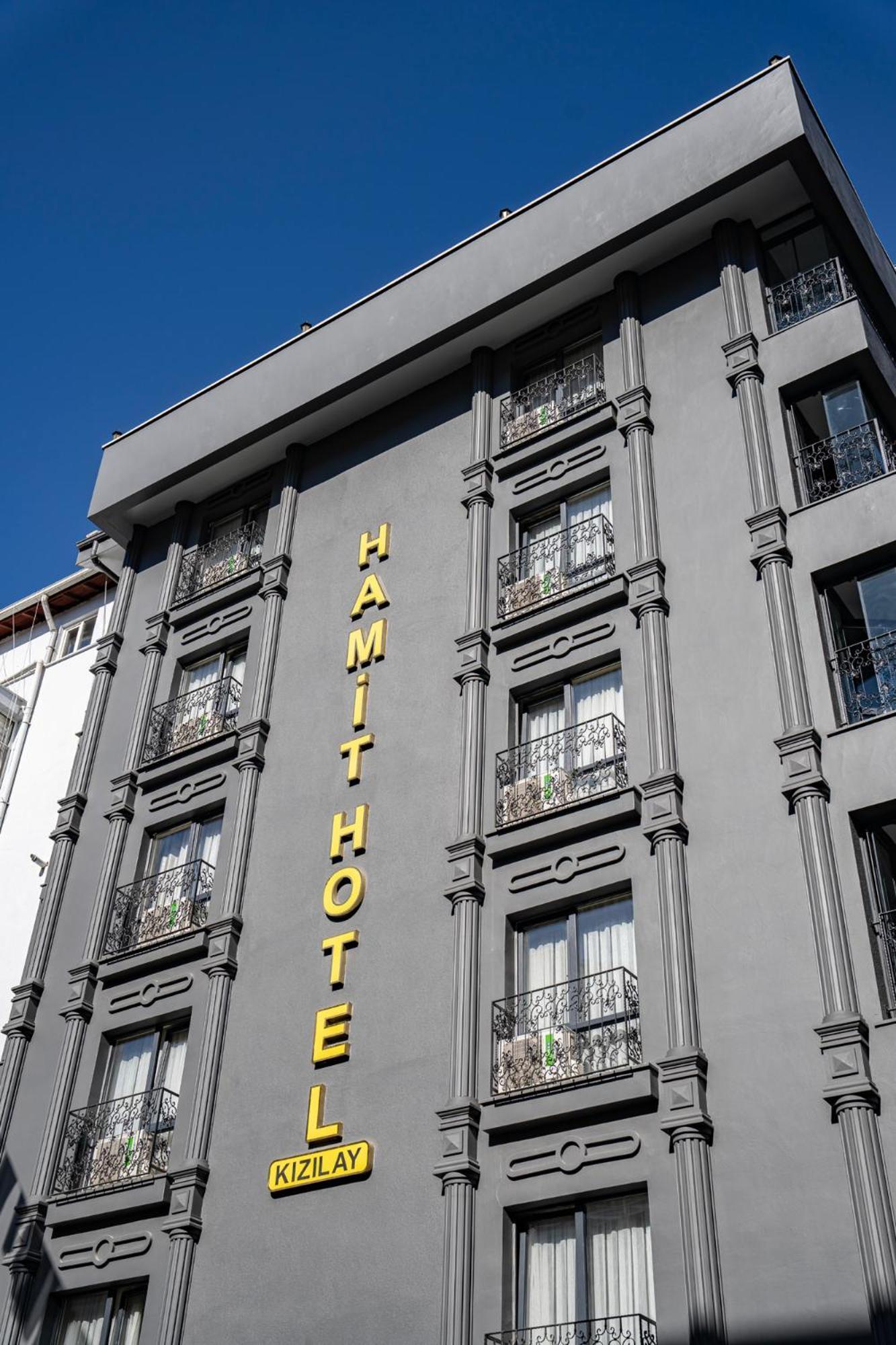 אנקרה Hamit Hotel Kizilay מראה חיצוני תמונה